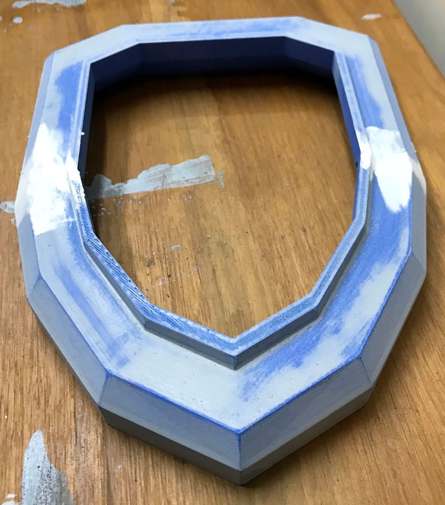 Base parts glued together